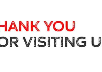 Thank you for visiting us